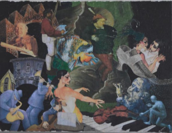Œuvre contemporaine nommée « "Cuba" », Réalisée par GAëLLE PEIGNOT