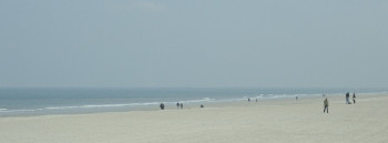 PROMENADE SUR LA PLAGE 1 (trouville) Sur le site d’ARTactif