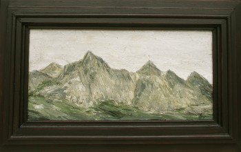 Œuvre contemporaine nommée « Promenade en montagne », Réalisée par ASCOPA