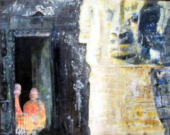 Œuvre contemporaine nommée « Angkor », Réalisée par SOURZAT