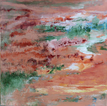 Œuvre contemporaine nommée « dans la baie », Réalisée par CLAUDE FLORET
