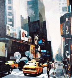 Œuvre contemporaine nommée « New York "Broadway" », Réalisée par MAXENCE GERARD