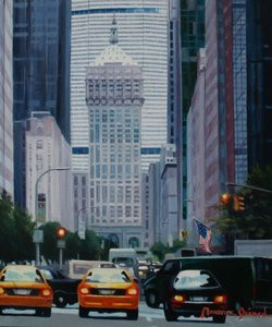 Œuvre contemporaine nommée « New York "Park Avenue" », Réalisée par MAXENCE GERARD
