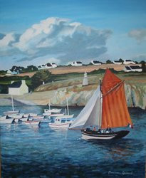 Bretagne "Voile rouge" Sur le site d’ARTactif