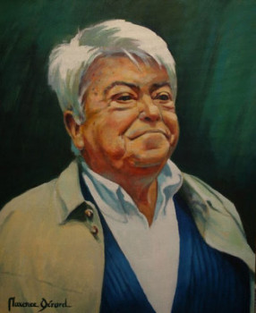 Œuvre contemporaine nommée « Portrait de Bernard », Réalisée par MAXENCE GERARD