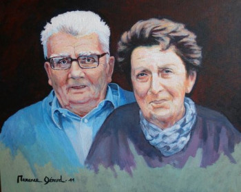 Œuvre contemporaine nommée « Jacques & Maryse », Réalisée par MAXENCE GERARD