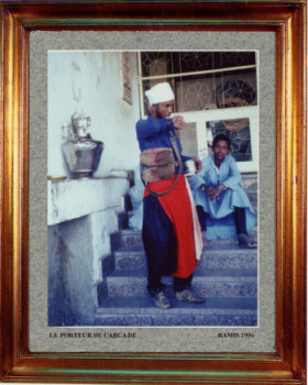 Egypte, le vendeur de cascadé, 1996 Sur le site d’ARTactif