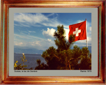 Suisse, Le lac de Genéve 1978 Sur le site d’ARTactif