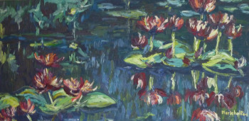 Œuvre contemporaine nommée « Lotus », Réalisée par MARICHALTON