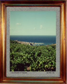 Catalogne nord, Collioure vignes et mer 1981 Sur le site d’ARTactif