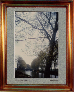 France, le canal du midi 1981 Sur le site d’ARTactif