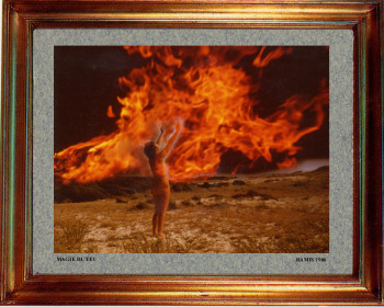 Œuvre contemporaine nommée « 1986 Magie de feu », Réalisée par EMILE RAMIS