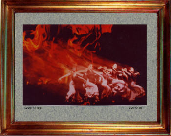 Œuvre contemporaine nommée « 1988 Baille de fuego », Réalisée par EMILE RAMIS