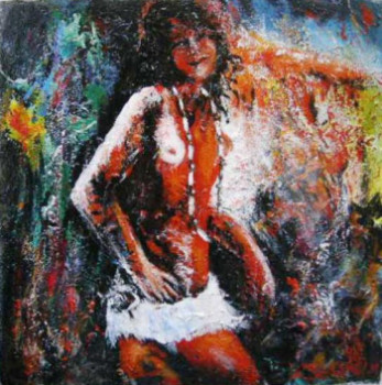 Œuvre contemporaine nommée « hawaii », Réalisée par EDWARD