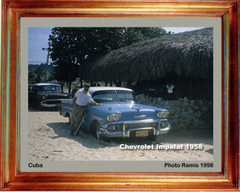 Cuba 1998 Chevrolet Impalat 1958 Sur le site d’ARTactif