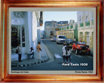 Cuba 1998 Taxis de 1930 Sur le site d’ARTactif