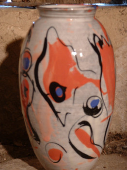 Œuvre contemporaine nommée « Vase Décor », Réalisée par MARLEEN MELENS