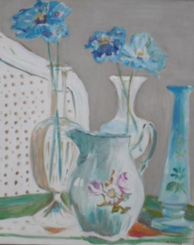 Œuvre contemporaine nommée « vases et pots », Réalisée par MIREILLE BREGOU