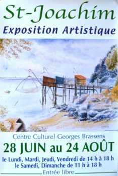 Œuvre contemporaine nommée « Invité d'honneur 2003 : Expo estivale à St-Joachim 44 », Réalisée par DANIEL HUARD