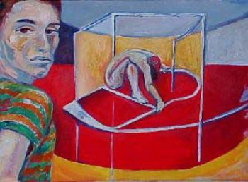 Œuvre contemporaine nommée « PRESO CON SALIDA », Réalisée par SARANGELLO
