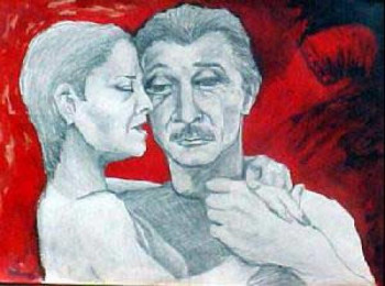 Œuvre contemporaine nommée « TANGO », Réalisée par SARANGELLO