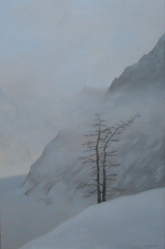 Œuvre contemporaine nommée « Mer de glace », Réalisée par L.VERHOEVEN