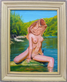 Œuvre contemporaine nommée « La Sirène », Réalisée par FRANçOIS COMPAGNON