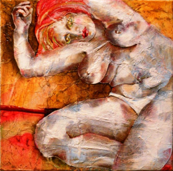 Œuvre contemporaine nommée « Topless Azalée », Réalisée par MARAVALPA