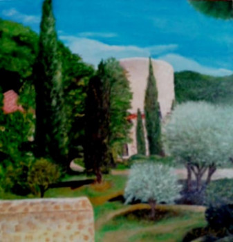 Œuvre contemporaine nommée « Le Pigeonnier de Lourmarin », Réalisée par MCBEL