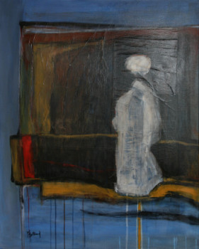 Œuvre contemporaine nommée « Le passager de la pluie », Réalisée par ALAIN BERTHAUD
