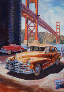 Œuvre contemporaine nommée « Golden Gate 2013 », Réalisée par JEAN FRANçOIS VAUTRIN