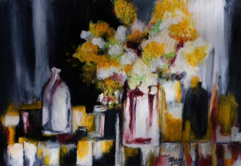 Œuvre contemporaine nommée « Verrerie abstraite », Réalisée par PATRICIA DELEY