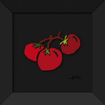 Œuvre contemporaine nommée « Les Tomates », Réalisée par JOAQUIN VIDAL