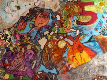 Œuvre contemporaine nommée « final countdown », Réalisée par BLACKSFALLS