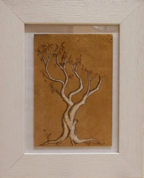 Œuvre contemporaine nommée « forme d'arbre », Réalisée par LAURENT SERRE