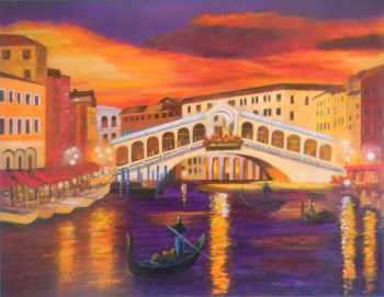 VENISE  le pont RIALTO Sur le site d’ARTactif