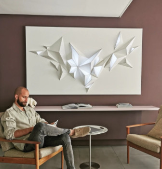 Œuvre contemporaine nommée « HARMONIE », Réalisée par ADRIEN MARCOS