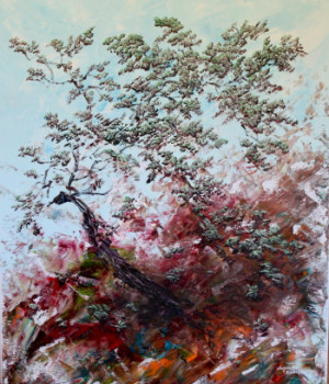 Œuvre contemporaine nommée « L'arbre », Réalisée par ALEJANDRO RODRIGUEZ