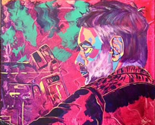 Œuvre contemporaine nommée « Luc Besson », Réalisée par XALE