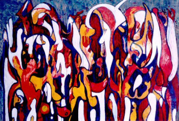 Œuvre contemporaine nommée « La Grande Famille. », Réalisée par TAZI