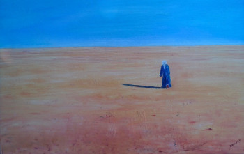 Œuvre contemporaine nommée « solitude ? », Réalisée par ARNOLD