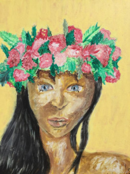 Œuvre contemporaine nommée « La femme des îles », Réalisée par BABOOSHKA