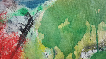Œuvre contemporaine nommée « impromptu subaquatique, détail, », Réalisée par CéLINE VAYE