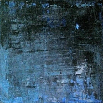 Œuvre contemporaine nommée « Bleu et noir », Réalisée par JEROD