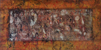 Œuvre contemporaine nommée « Le murmure des absents », Réalisée par J.CLAUDE SAVI