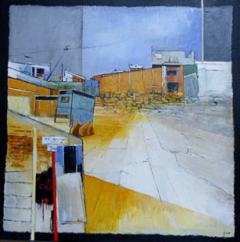 Œuvre contemporaine nommée « Villa autodroma », Réalisée par JAMES BURGEVIN