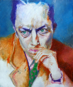 Œuvre contemporaine nommée « Albert Camus 3 », Réalisée par ROSEMAY