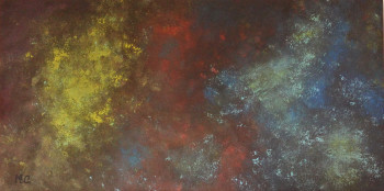 Œuvre contemporaine nommée « dans l'univers », Réalisée par   MARIA  COUTINHO   /  MARIA  C.