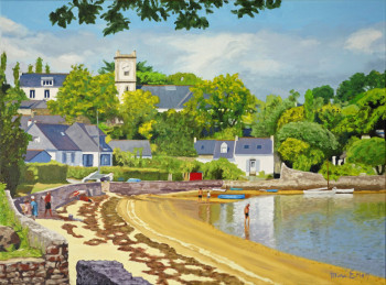 Œuvre contemporaine nommée « Ile aux moines - Port Miquel », Réalisée par MARC ETIEN