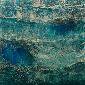 Œuvre contemporaine nommée « Blue Water #15028 », Réalisée par KLARA